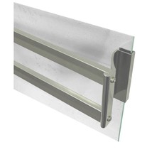 Chrome Sliding Frameless Shower Door Double Towel Bar Kit - 30&quot; long - $688.27 MXN