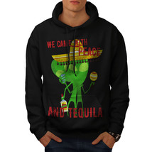 Wellcoda Tequila Being Joke Mens Hoodie, Mexican Casual Hooded Sweatshirt - £25.87 GBP+