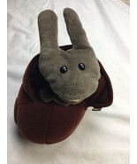 Folkmanis Puppets Snail Brown Shell Full Size Hand Storytelling Plush To... - $24.70