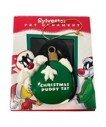 1996 WB Studio Store Looney Tunes Cat Sylvester Puddy Tat Pet Christmas ... - $186.55 MXN