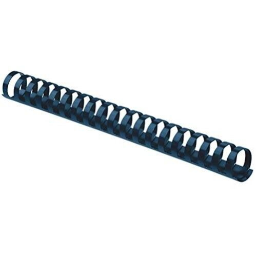 Fellowes 52392 PLASTIC COMBS - ROUND BACK 3/4&quot; 150 SHEETS NAVY 100 PK - ... - $58.59