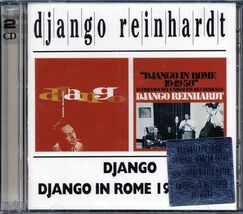 An item in the Music category: Django Reinhardt - Django + Django In Rome 1949-1950 (2 albums on 2 CDs) (27 tra