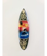 Assorted Hawaii Airbrushed Wood Carved Surfboard Magnets - $6.50+