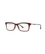 NEW Authentic Ray-Ban RB7039-5456 LightRay Dark Matte Red Gunmetal Rx Ey... - £46.28 GBP