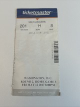 2017 BOSTON CELTICS at WASHINGTON WIZARDS Playoff ticket game 6 Wall Gam... - $8.00