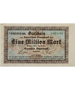 GERMANY 1 000 000 MARK REICHSBANKNOTE 1923 GREEN VERY RARE NO RESERVE - £14.62 GBP