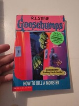 Goosebumps Book #46 How To Kill A Monster First Print R.L. Stine 1996 - £17.77 GBP