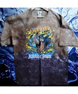 Universal Studios Jurassic Park Ride - I Survived T Shirt Tie Dye Water ... - $236.46 CAD