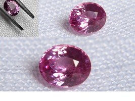 IGL Hot Pink Sapphire, premium cut, IGL Premium handcrafted oval step cut Sri La - £233.81 GBP