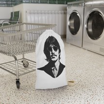 Beatles Ringo Starr Portrait Laundry Bag With Woven Strap and Drawstring - $31.93+