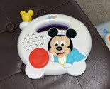 Disney Baby Mickey Mouse Baby&#39;s First Play Radio Plays 9 Different Songs... - £7.06 GBP