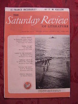 Saturday Review December 9 1944 Wwii U.S. Navy H. M. Kallen - £6.90 GBP