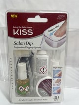 KISS Salon Dip #72050 KSD01 Professional Dipping System 40 Tips Acrylic ... - £4.70 GBP