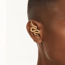 Oreylo Boldy Different Serpent14K Gold Plated  Earrings--FREE SHIPPING! - £15.83 GBP