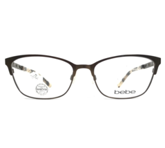 Bebe Eyeglasses Frames BB5175 200 TOPAZ Brown Tortoise Swarovski 55-17-140 - $55.89