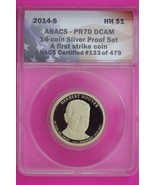 2014 S PR 70 Herbert Hoover Presidential Dollar ANACS Certified Slab 1248 - $34.17 CAD