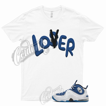 LO T Shirt for Air Penny 2 Atlantic Blue 2023 White Black Metallic Silver - $23.08+