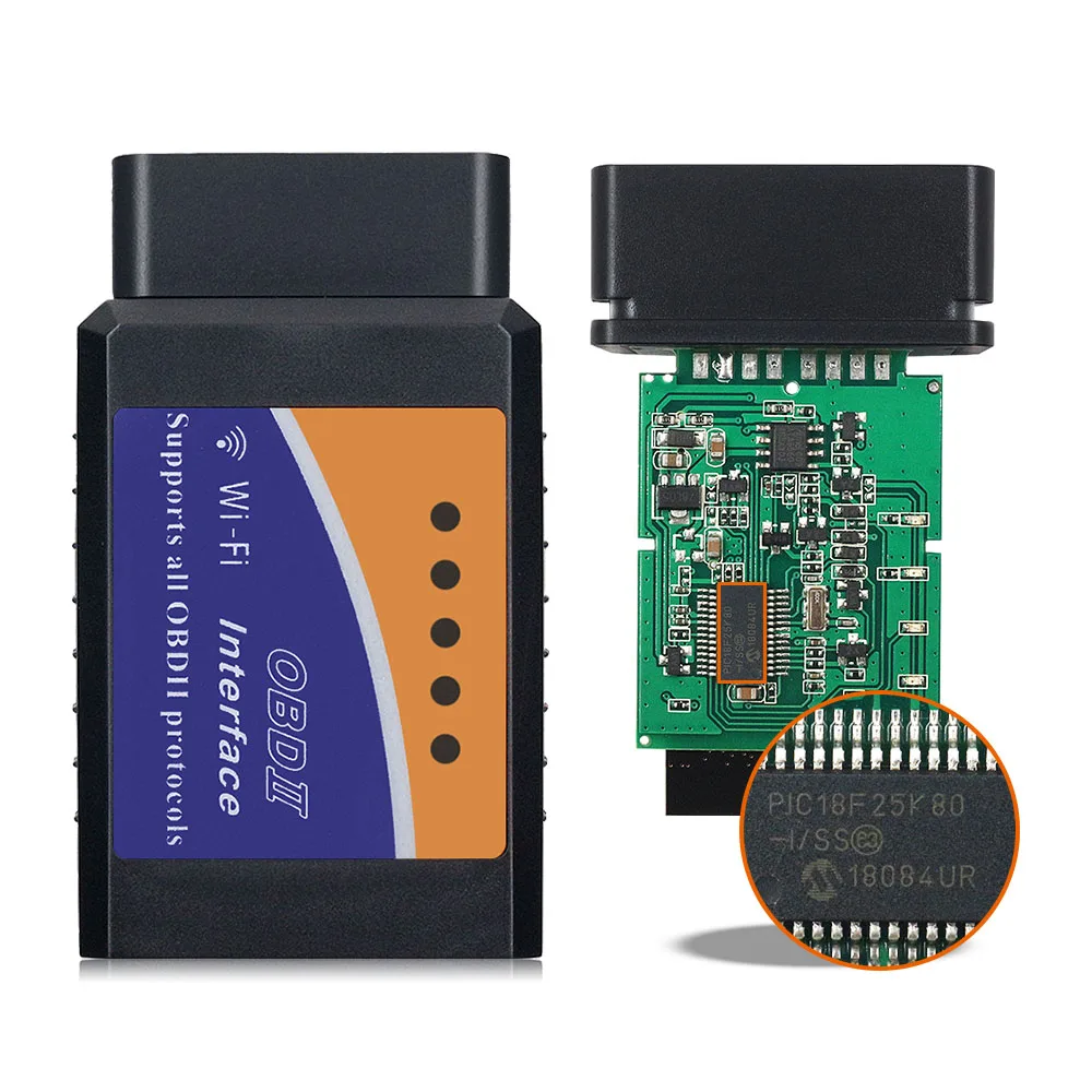 Super Mini ELM327 Bluetooth V1.5 With Double Pic18f25k80 WIFI ELM 327 V1.5 OBD2  - £53.43 GBP