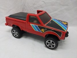 Vintage Mattel 1982 Red 4 On The Floor Pick Up Truck Toy 7&quot; - £30.96 GBP
