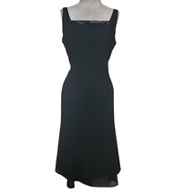 Black Sleeveless Cocktail Dress Size 12 - £43.02 GBP