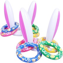 Easter Inflatable Bunny Ring Toss Games Inflatable Toss Game for Easter ... - £25.57 GBP