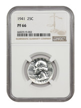 1941 25C Ngc PR66 - £115.66 GBP
