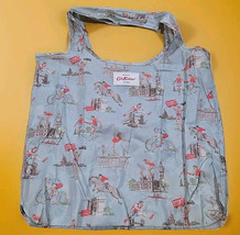 Cath Kidston Tote Bag Reusable Packable Fold-Up Sports Theme Light Weigh... - $18.69