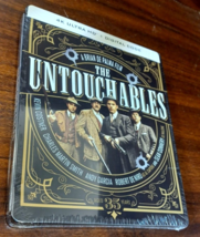 The Untouchables Steelbook (4K+Digital)-DAMAGED-NEW (Sealed)-Free Box Shipping - £26.55 GBP