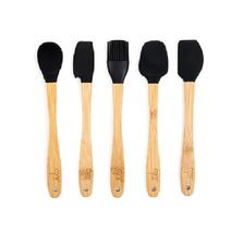 Core Kitchen Ac29909 Mini Utensil Set, Bamboo/Silicone - $31.68 CAD