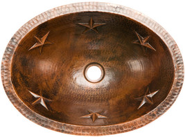 Copper Bathroom Sink &quot;San Benito&quot; - $285.00