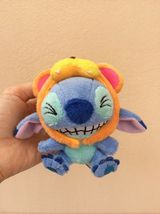 Disney Stitch dressed as Lion Plush Doll Keychain. Zoo Theme Pretty, Rar... - $19.99