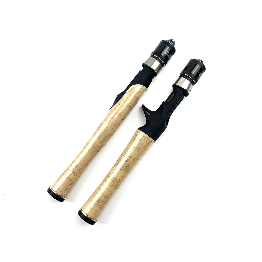 NooNRoo 1Set Finished Cork Handle Spinning/Casting Reel Seat Fishing Rod Ice Fis - $45.57