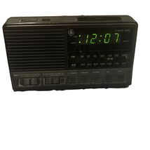 GE Alarm Clock Model: 7-4648A-AM/FM-Corded/Batt.Bkup Tested And Works Se... - $9.48