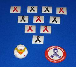 Brand New Brilliant Nurse Rubber Duck Decoration + Bonus Als Pin And 10 Stickers - £3.13 GBP
