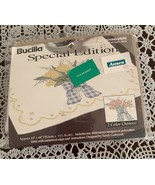 1997 Bucilla Stamped Embroidery Kit Tulip Table Runner 64690 Brand New A... - $12.99