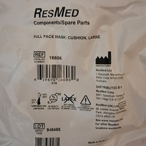 Lot Of 2 NIB ResMed Full Face Cushion Large 16606. New In Package - $47.45