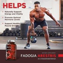 Muscle Recovery &amp; Growth Fadogia Agrestis Supplement 180 Vegan Capsules - £14.19 GBP