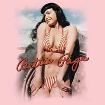 Bettie Page Wholesome!, Bikini Photo T-Shirt, NEW UNWORN - £11.37 GBP+