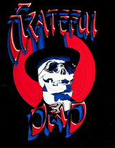 Framed canvas art print Grateful Dead Skeleton &amp; Top Hat Master of Ceremonies - £31.00 GBP+