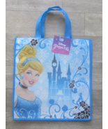 Disney Princess Cinderella Glossy Reusable Tote Bag W/2 Handles 12&quot;x13&quot;x... - £5.66 GBP