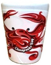Chesapeake Bay Red  Crab Shot glass - $10.95