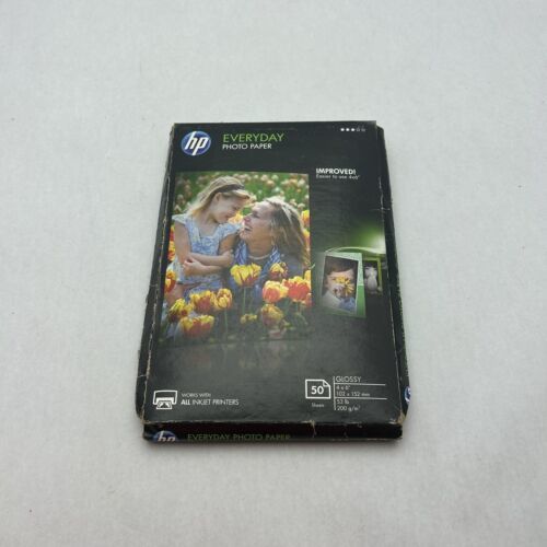 Packs 50 Sheets ea Glossy 4 x 6&quot; 102 x 152 mm - $13.80