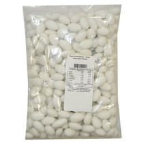 Single Colour Sugar Coated Almonds 1kg - White - £54.63 GBP