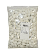 Single Colour Sugar Coated Almonds 1kg - White - £53.56 GBP