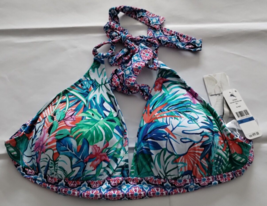 Tommy Bahama White Palm Party Rev Double Strap Halter Size XL/TG - £14.95 GBP