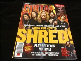 Guitar World Magazine January 2007 Dragonforce, Trivium, Megadeth, Lamb of God - $15.00