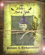 HAUNTED ONLY ONE BOOK RARE SPECIAL HELDA'S LIST OF COMMANDS MAGICK IN YOUR HANDS image 2