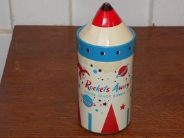 Vintage Rockets Away Outer Space Bubble Bath Cardboard Container - $830.41 MXN