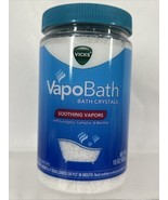 Vicks VapoBath Soothing Vapors Bath Crystals 15 Oz. Dissolve Shower - £6.66 GBP