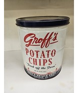 Groff&#39;s Potato Chip Tin 32 oz (2 LBS)  - Bowmansville, PA - €59,91 EUR